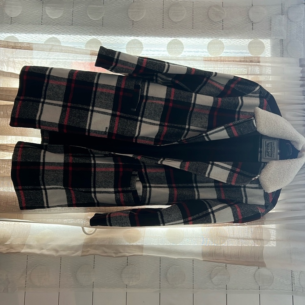 Levi’s plaid coat